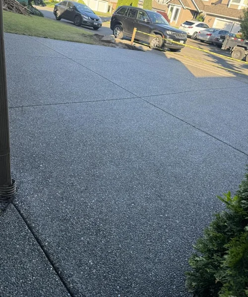 Exposed Aggregate Driveway in Federal Way